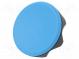 Knob  Ø  56mm  Ext.thread  M8  20mm  technopolymer PA  Cap  blue