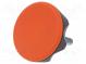 Knob  Ø  56mm  Ext.thread  M8  30mm  technopolymer PA  Cap  orange