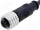 Connection lead  M12  PIN  4  straight  2m  plug  250VAC  4A  IP67