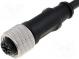Connection lead  M12  PIN  4  straight  5m  plug  250VAC  4A  IP67
