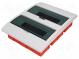 Enclosure  for modular components  IP40  Colour  white  400V