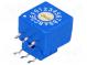 Encoding switch  HEX/BCD  Pos  16  THT  Rcont max  100mΩ  5Ncm
