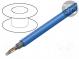 Wire  ETHERLINE® HEAT,S/FTP  7  stranded  Cu  4x2x24AWG  PUR  blue