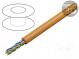 Wire  ETHERLINE® LAN 350,U/UTP  6  solid  Cu  4x2x24AWG  LSZH  6mm