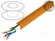 Wire  ETHERLINE® LAN 350,F/UTP  6  solid  Cu  4x2x23AWG  LSZH