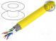 Wire  ETHERLINE® LAN 1200,S/FTP  7a  solid  Cu  4x2x23AWG  LSZH