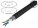 Wire  ETHERLINE® LAN 1000,S/FTP  7  outdoor  solid  Cu  4x2x23AWG