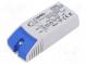 Transformer  electronic  60VA  230VAC  11.5V  IP20  95x41.5x27.5mm