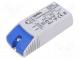 Transformer  electronic  70VA  230VAC  11.5V  IP20  95x41.5x27.5mm