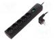 Plug socket strip  protective  Sockets  5  250VAC  10A  175J