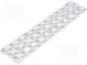 LED lens  rectangular  Mat  PMMA plexiglass  transparent