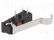 Microswitch SNAP ACTION  with lever with roller simulation