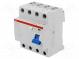 RCD breaker  Inom  40A  Ires  100mA  Max surge current  5000A  DIN