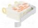 Microswitch SNAP ACTION  with lever with roller simulation