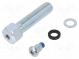 Pin  M16  Plunger mat  steel  Plating  zinc  Thread len  66mm
