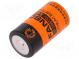 Battery  lithium  3.6V  D  13000mAh  Ø34.2x61.5mm