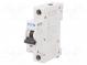Circuit breaker  230/400VAC  Inom  20A  Poles  1  DIN  Charact  B