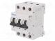Circuit breaker  230/400VAC  Inom  16A  Poles  3  DIN  Charact  C
