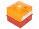 Signaller  lighting  flashing light,continuous light  amber