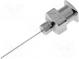 Needle  steel  L  13mm  Size  27  straight  Øint  200um
