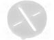 Insulating distance  polyamide  4.2mm  natural  UL94V-2