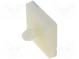 PCB distance  polyamide  L  3.5mm  self-adhesive  natural  UL94V-2