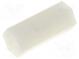 Screwed spacer sleeve  hexagonal  polyamide  M2  L  11mm