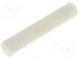 Screwed spacer sleeve  hexagonal  polyamide  M2  L  27mm