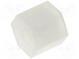Screwed spacer sleeve  hexagonal  polyamide  M2  L  4mm