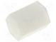 Screwed spacer sleeve  hexagonal  polyamide  M2  L  6mm