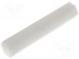 Screwed spacer sleeve  hexagonal  polyamide  M4  L  30mm