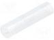 Spacer sleeve  LED  Øout  4mm  ØLED  3mm  L  17mm  natural  UL94V-2
