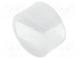 Spacer sleeve  LED  Øout  4mm  ØLED  3mm  L  2mm  natural  UL94V-2