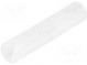 Spacer sleeve  LED  Øout  4mm  ØLED  3mm  L  20mm  natural  UL94V-2