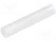Spacer sleeve  LED  Øout  4mm  ØLED  3mm  L  21mm  natural  UL94V-2