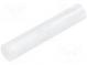 Spacer sleeve  LED  Øout  4mm  ØLED  3mm  L  22mm  natural  UL94V-2