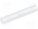 Spacer sleeve  LED  Øout  4mm  ØLED  3mm  L  23mm  natural  UL94V-2