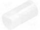 Spacer sleeve  LED  Øout  4mm  ØLED  3mm  L  7.5mm  natural  UL94V-2