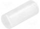 Spacer sleeve  LED  Øout  4mm  ØLED  3mm  L  9mm  natural  UL94V-2