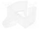 Snap handle  polyamide  Int.width  6.6mm  natural  UL94V-2