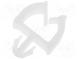 Snap handle  polyamide  Int.width  6.8mm  natural  UL94V-2