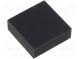 Self-adhesive foot  black  rubber  Y  10mm  X  10mm  Z  3.5mm