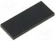 Self-adhesive foot  black  rubber  H 1.5mm  W 19.7mm  L 8mm