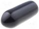 Cap  Body  black  Øint  3.2mm  Mat  PVC Soft  L  10mm