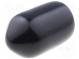 Cap  Body  black  Øint  4.8mm  Mat  PVC Soft  L  9mm  Wall thick  1mm