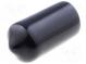 Cap  Body  black  Øint  10mm  Mat  PVC Soft  L  20mm