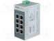 Switch Ethernet  unmanaged  Number of ports  8  9÷32VDC  DIN  RJ45