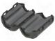 Ferrite  two-piece  on round cable  Ø 9.5mm  144Ω  A 21.5mm