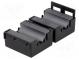 Ferrite  two-piece  on round cable  Ø 13mm  105Ω  A 32.5mm  B 30mm