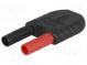 Adapter  Equipment  banana plug-K plug adapter  60VDC